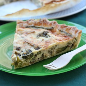 quiche leg verts