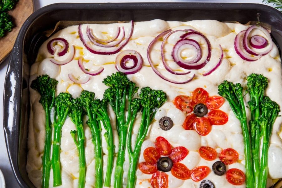 Bimi-Brocoli-Focaccia recettes