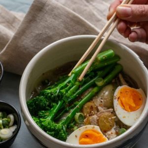 Ramen-avec-bimi-brocoli